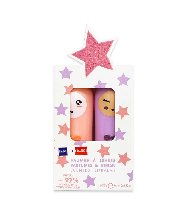 Inuwet Duo Glitter Lip Balm Set // Agathe