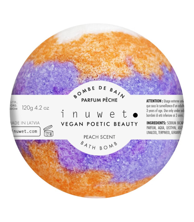 Inuwet Bath Bombes - Banyo Bombası // Şeftali