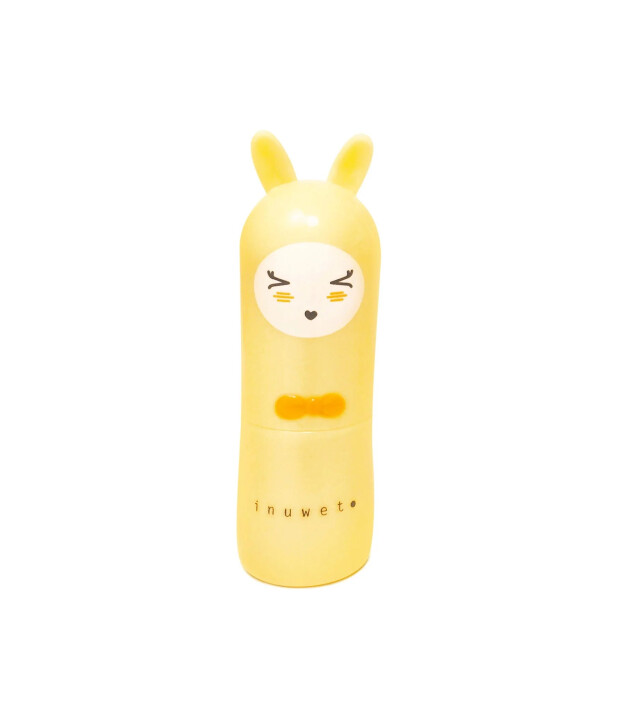 Inuwet Bunny Lip Balm // Glitter Gold - Pineapple