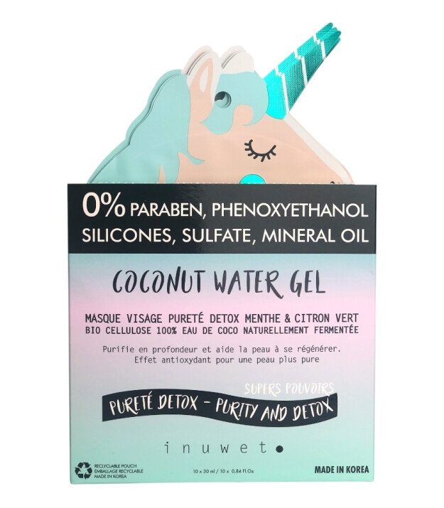 Inuwet Detox Y&uuml;z Bakım Maskesi // Hindistan Cevizi Aromalı