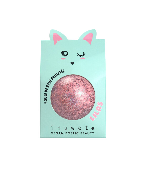 Inuwet Bath Bombes // Glitter Lilac - Pink