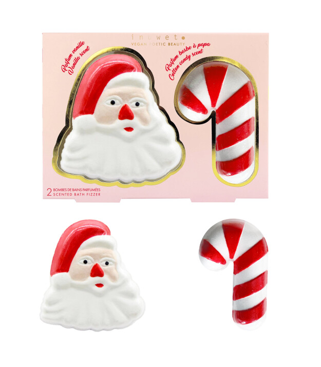 Inuwet Bath Bomb Set // Santa Pere Noel