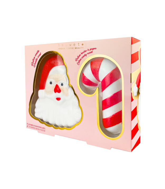 Inuwet Bath Bomb Set // Santa Pere Noel