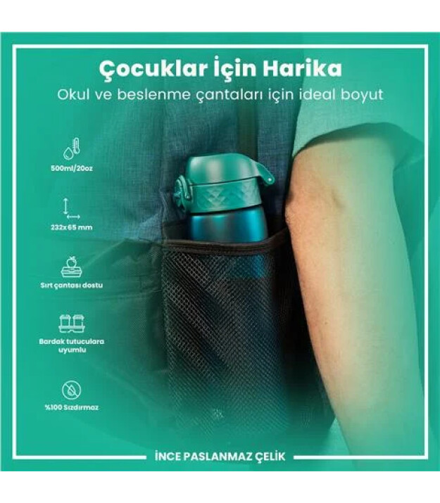 Ion8 OneTouch Suluk (500 ml) // Deniz Mavisi