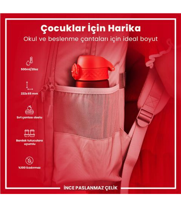 Ion8 OneTouch Suluk (500 ml) // Kırmızı Unicorn