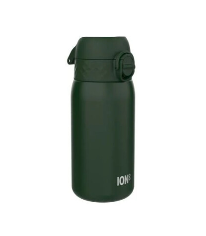 Ion8 OneTouch Paslanmaz Çelik Çocuk Suluk (400 ml) // Koyu Yeşil