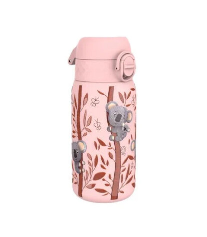 Ion8 OneTouch Paslanmaz Çelik Çocuk Suluk (400 ml) // Koala