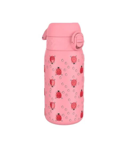 Ion8 OneTouch Paslanmaz Çelik Çocuk Suluk (400 ml) // Uğur Böceği