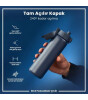 Ion8 OneTouch Paslanmaz &Ccedil;elik Suluk (600 ml) // Koyu Lacivert