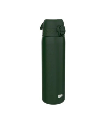 Ion8 OneTouch Paslanmaz Çelik Suluk (600 ml) // Koyu Yeşil