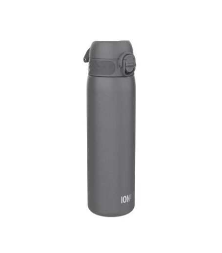 Ion8 OneTouch Paslanmaz &Ccedil;elik Suluk (600 ml) // Gri