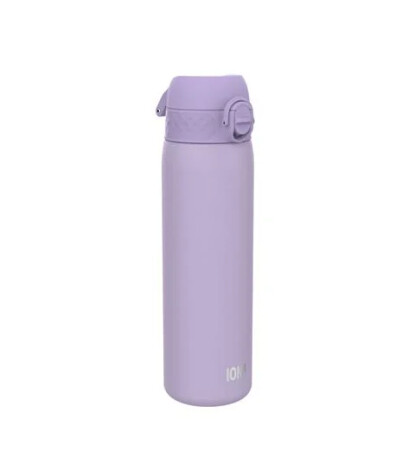 Ion8 OneTouch Paslanmaz Çelik Suluk (600 ml) // Açık Mor