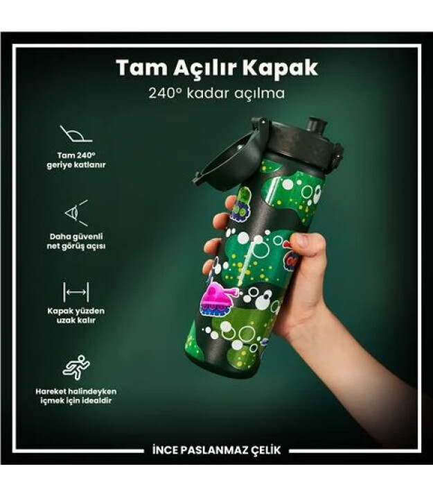 Ion8 OneTouch Paslanmaz &Ccedil;elik Suluk (600 ml) // Tanklar