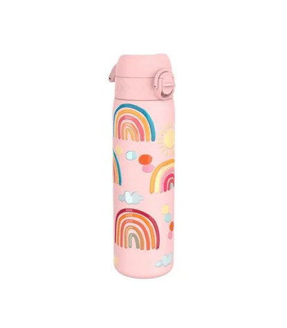Ion8 OneTouch Paslanmaz Çelik Suluk (600 ml) // Gökkuşağı