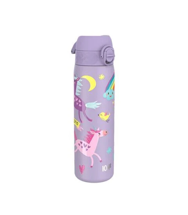 Ion8 OneTouch Paslanmaz &Ccedil;elik Suluk (600 ml) // Mor Unicorn