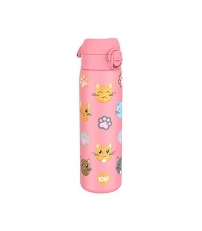 Ion8 OneTouch Paslanmaz Çelik Suluk (600 ml) // Kediler