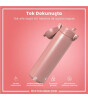 Ion8 OneTouch Paslanmaz &Ccedil;elik Suluk (600 ml) // G&uuml;l Pembe