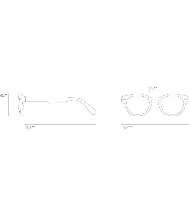 Izipizi  Screen #C Black - Siyah Yetişkin Ekran Koruma G&ouml;zl&uuml;ğ&uuml;