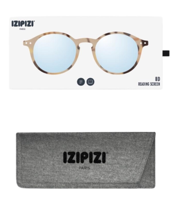 izipizi Ekran Gözlüğü #D // Light Tortoise