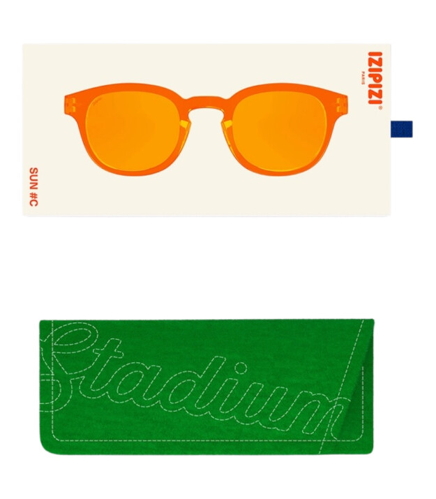 izipizi Sun #C Güneş Gözlüğü (Stadium 2025) // Orange Smash