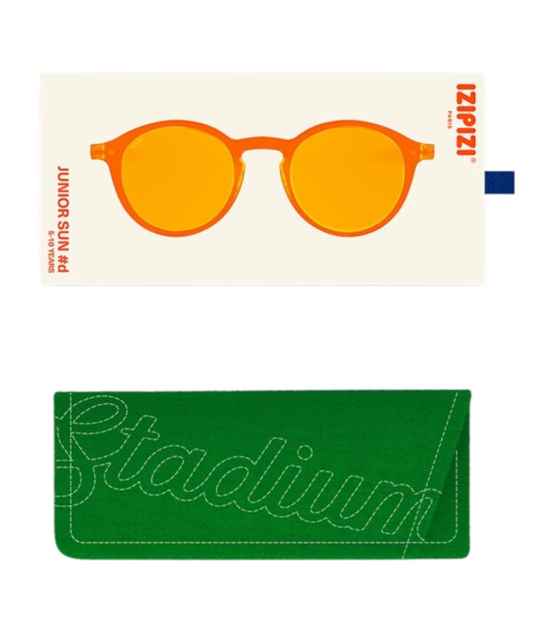 izipizi Junior Sun #D Güneş Gözlüğü (Stadium 2025) // Orange Smash