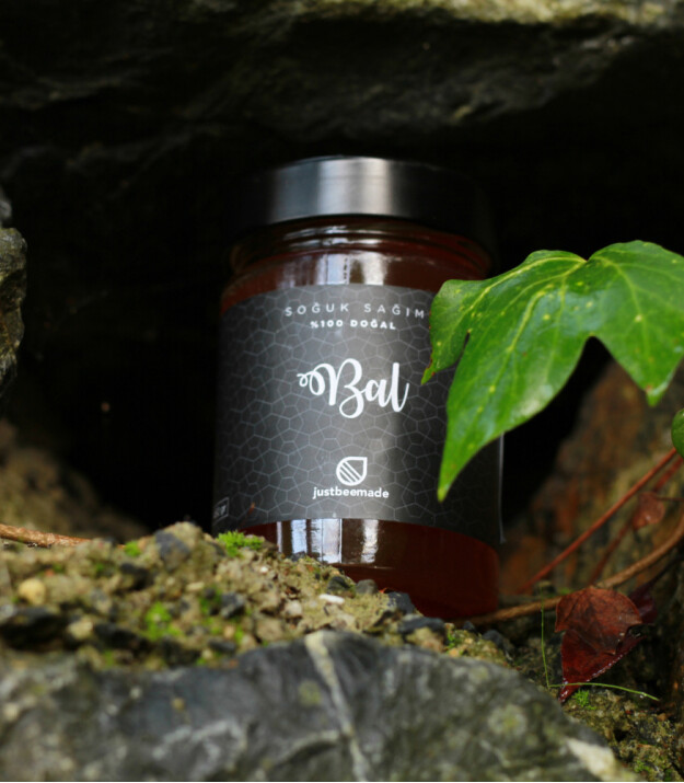 Justbeemade Doğal Süzme Çiçek Balı (450 gr)