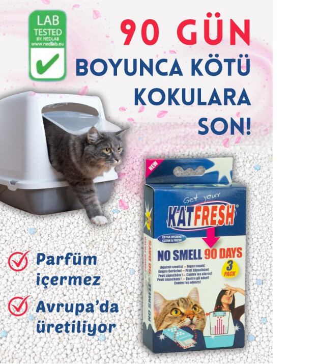 Katfresh Kedi Kumu Kokusu Giderici Filtre (3 Adet)