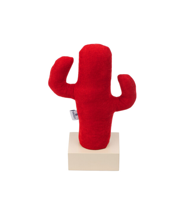 Kayıgo Kayigo  Woody Krem Üçlü Ofis  Seti - Kırmızı Cactus