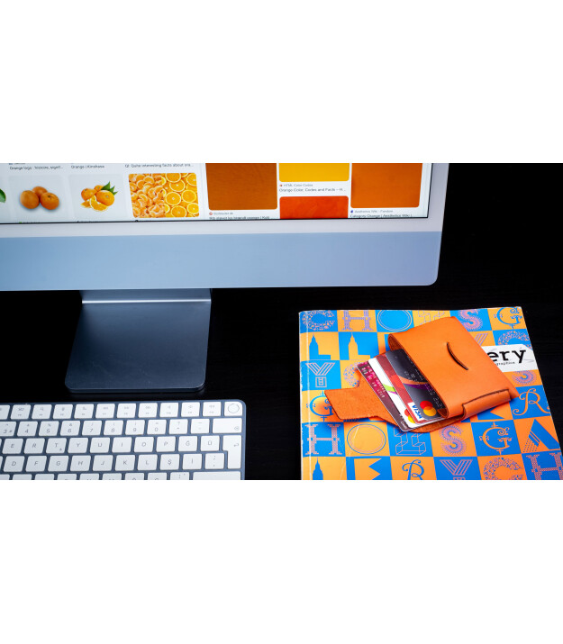 Kayıgo Kamil Kartvizitlik / Kulaklık &Ccedil;antası Turuncu