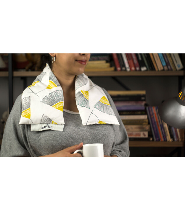 Kayıgo Kayigo Warmy Lavantalı Ilık Sarılma Yastığı-Hardal Çiçeği