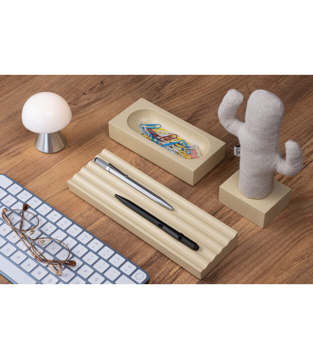 Kayıgo Kayigo  Woody Krem Üçlü Ofis  Seti - Bej Cactus