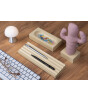 Kayıgo Kayigo Woody Krem Üçlü Ofis  Seti - Pembe Cactus