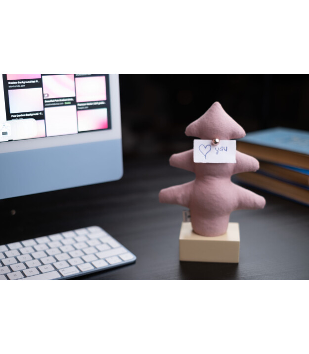 Kayıgo Kayigo Woody Krem Üçlü Ofis  Seti - Pembe Çam