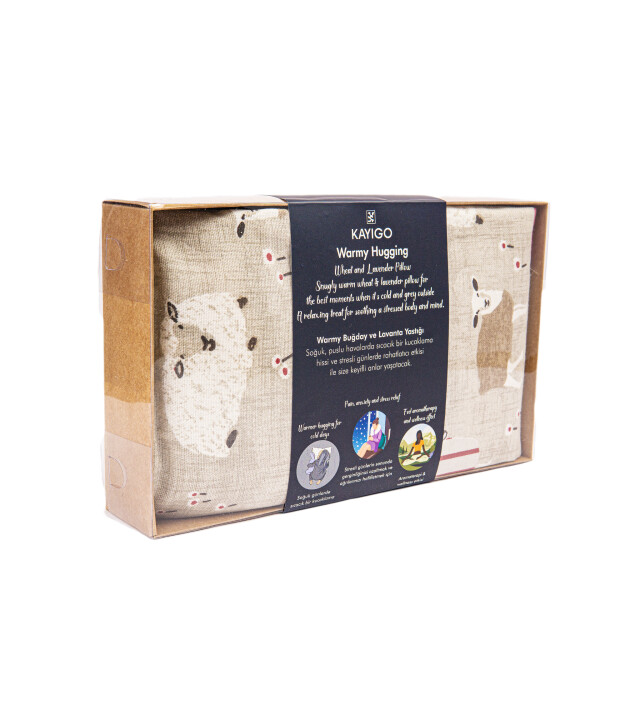Kayıgo Kayigo Warmy Ilık Sarılma Yastığı Yeni Kuzu