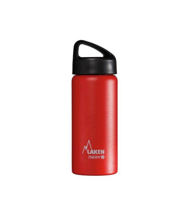 Laken Klasik Çelik Termos Şişe (500 ml) // Red