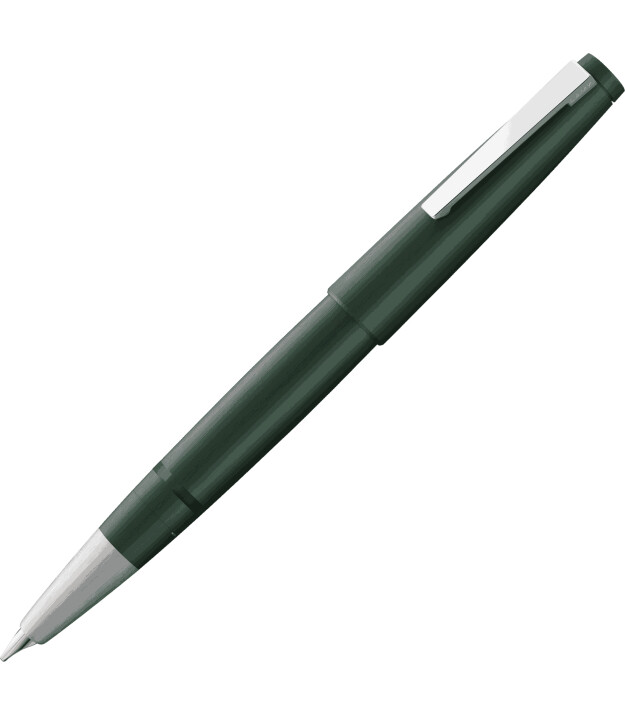 Lamy 2000 Dolma Kalem Fiberglass 14K Altın Pine Defter Seti (F Uç)