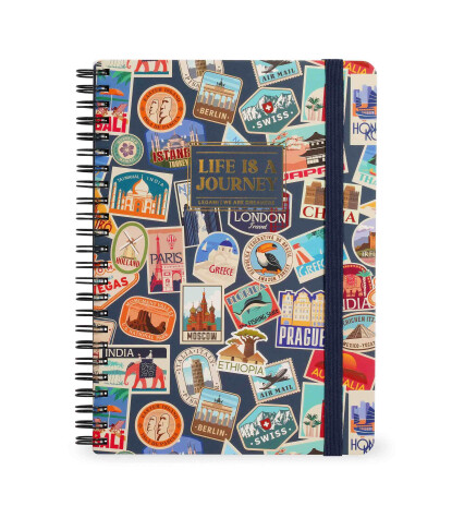 Legami Çizgili Spiral Ciltli Defter - Max // Gezi