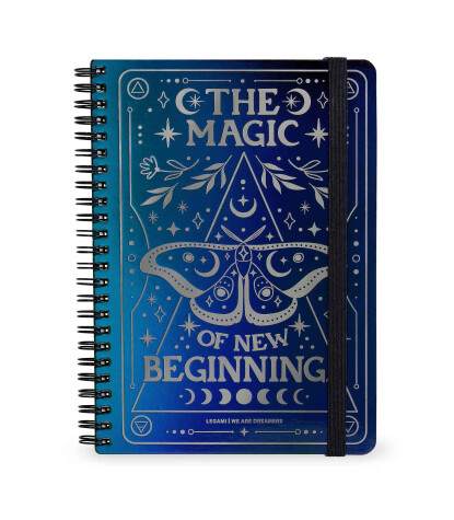 Legami Çizgili Spiral Ciltli Defter - Max // Moth