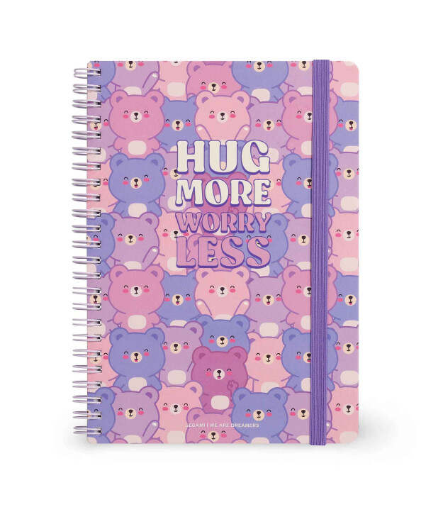 Legami &Ccedil;izgili Spiral Ciltli Defter - B&uuml;y&uuml;k // Ayı