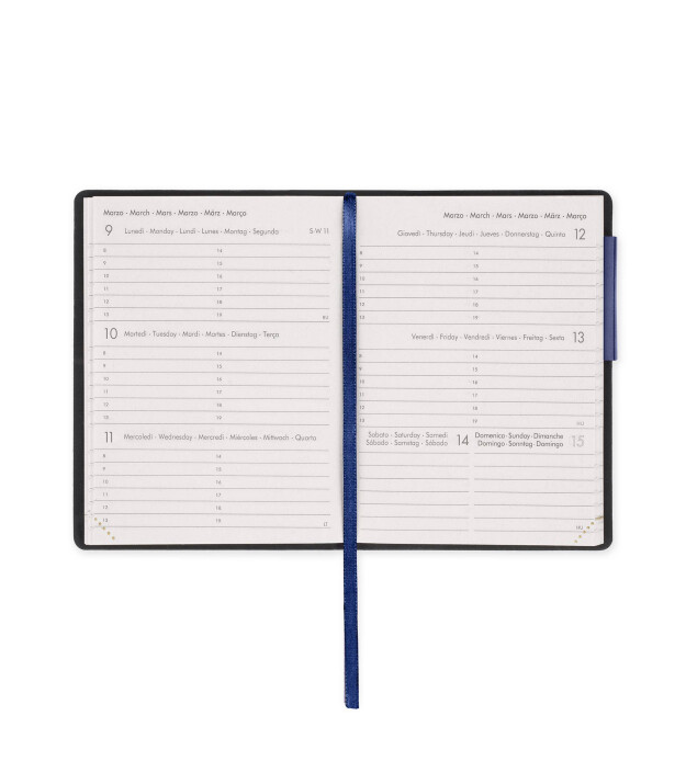 Legami Mini Boy Haftalık Ajanda (2026) // Future Dusk