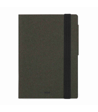 Legami Küçük Boy Haftalık Ajanda (2026) // Deep Graphite