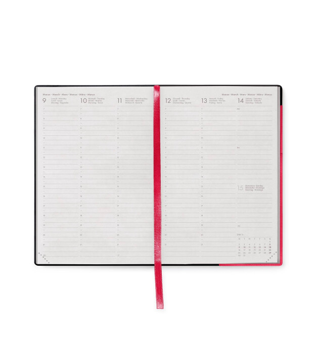 Legami Orta Boy Haftalık Ajanda (2026) // Cherry Bomb