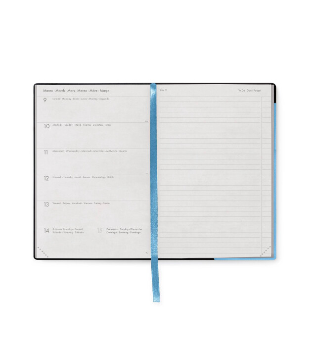 Legami Orta Boy Haftalık Defterli Ajanda (2026) // Retro Blue