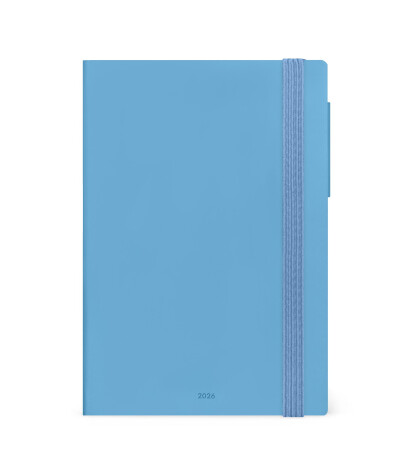 Legami Orta Boy Haftalık Defterli Ajanda (2026) // Retro Blue