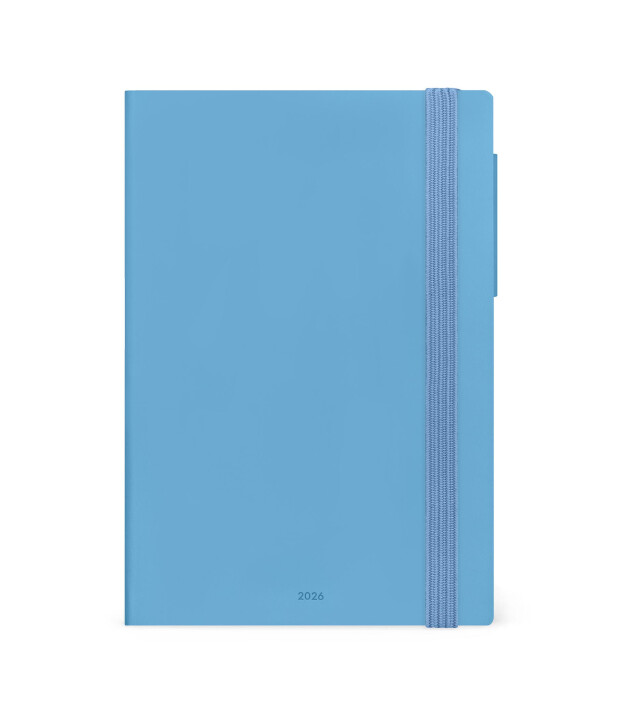 Legami Orta Boy Haftalık Defterli Ajanda (2026) // Retro Blue
