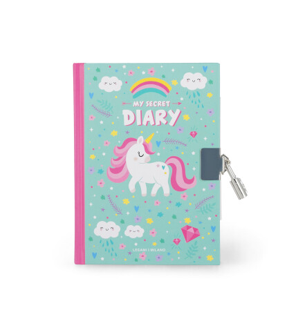 Legami Kilitli Günlük Defteri // Unicorn