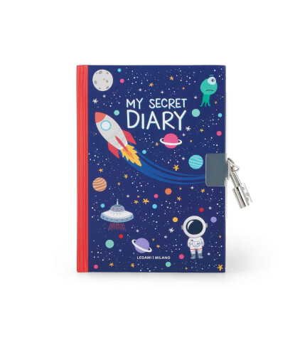 Legami Kilitli Günlük Defteri // Uzay