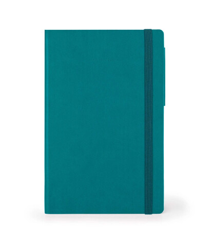 Legami Çizgili Defter - Büyük // Malachite Green