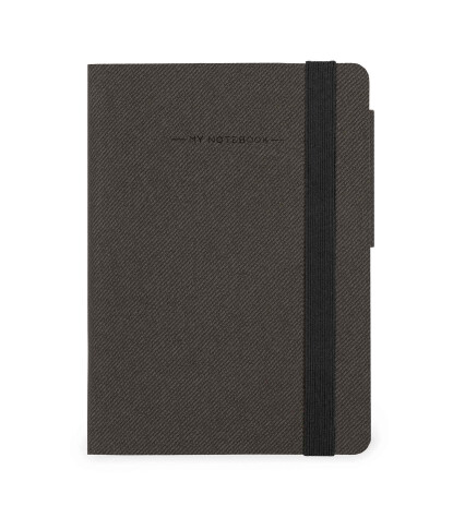 Legami Çizgili Defter - Küçük // Deep Graphite