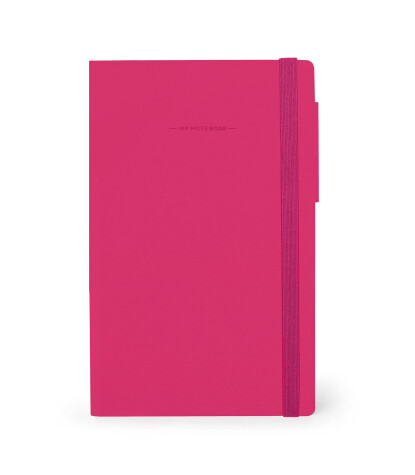 Legami Çizgisiz Defter - Orta // Raspberry